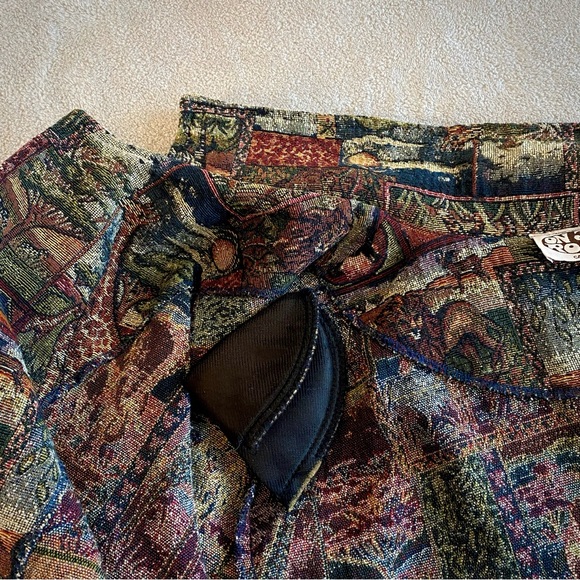On The Rocks , California, tapestry coat. size X-Large, 1X, womens, vintage. - Picture 11 of 13